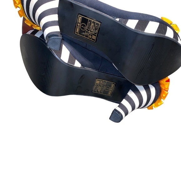 NWOB Ellie Skull Flower Costume Pumps Size 7 - Picture 11 of 12